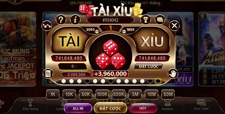hack tool tài xỉu