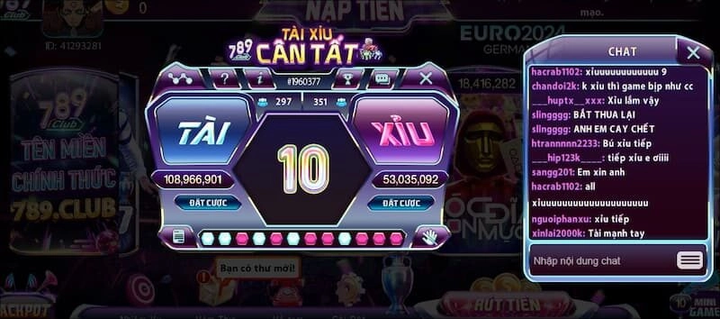 tài xỉu online 789club